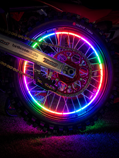 The MotoGlow™ — LED Wheel Lights
