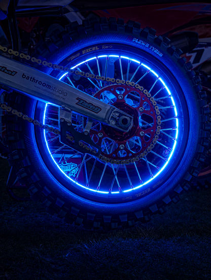 The MotoGlow™ — LED Wheel Lights